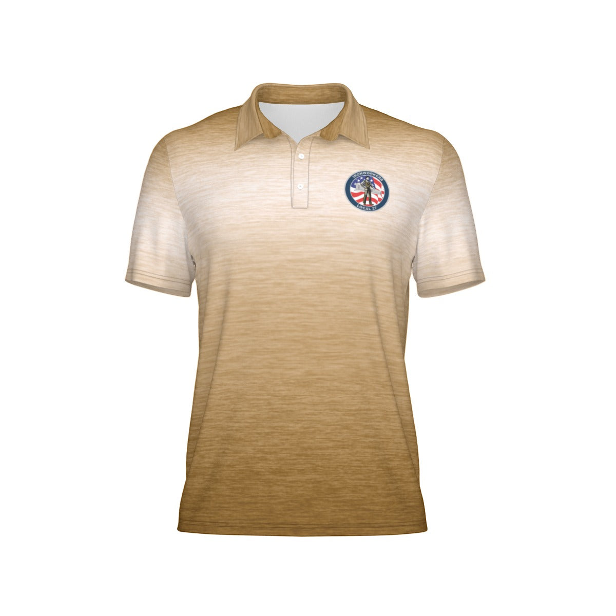 Iron Workers Brass Polo