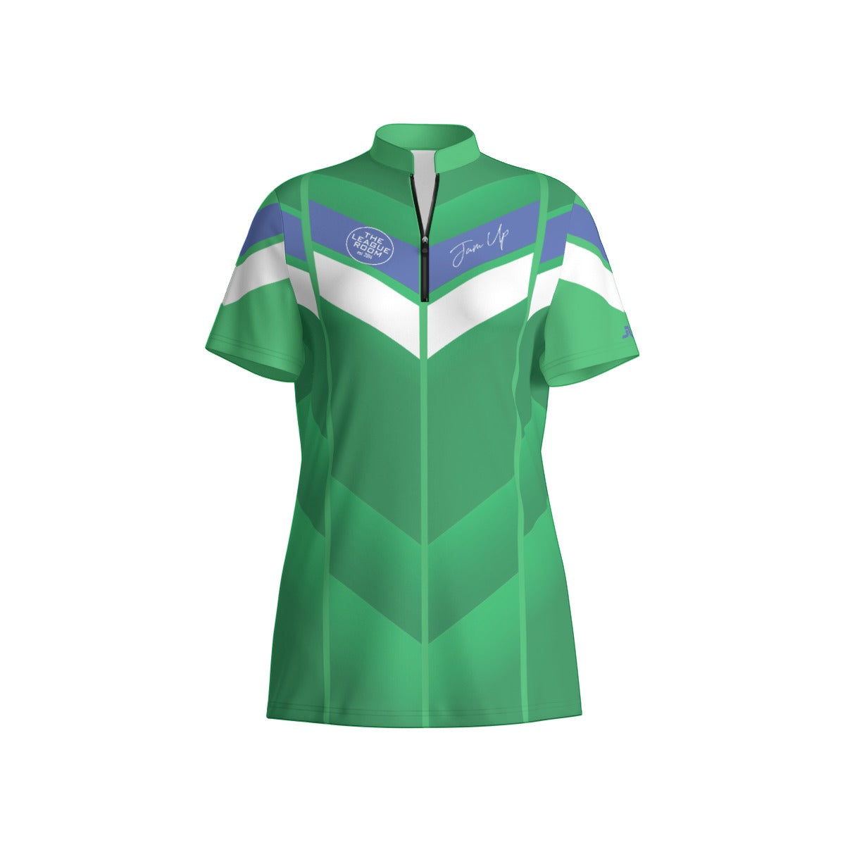 The League Room  Shield Green Women's Sport Collar